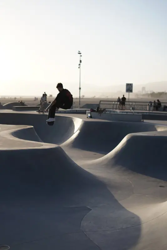 Skating, Santa Monica